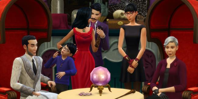 a sim singing at a night club with fans cheering for her in the sims 4 singer career sims 4 singing career