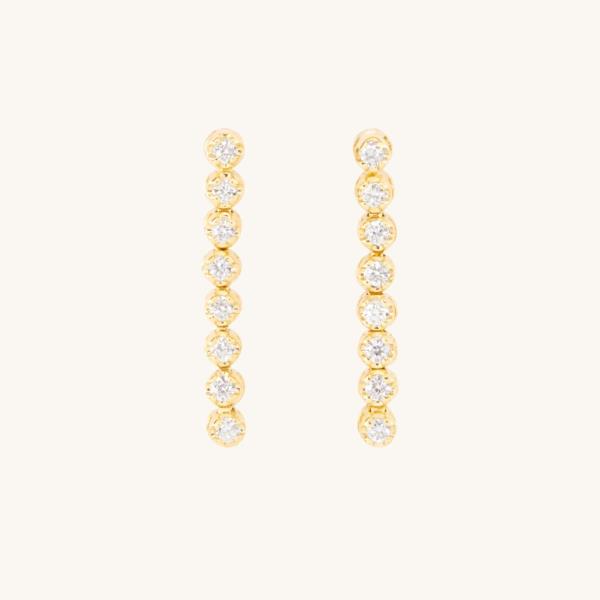 Image of the Catbird NYC One O'Clock Tennis Earring