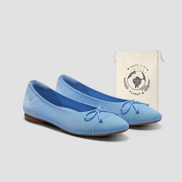 Image of the Vivaia Earth Day Limited Edition Tiana Flats