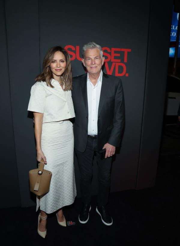 Katharine McPhee, David Foster at the 