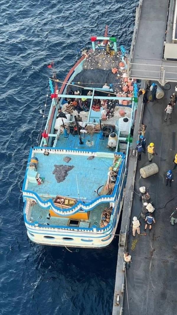 As time went on, however, the rolling increased, and Chambers tried to board by jumping from his combat craft’s engine compartment to the top rail of the ship they were boarding, the report said.