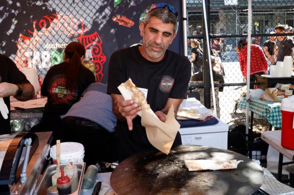 Raif Rashad was working as a caterer at the Nova Festival during the terror attack.