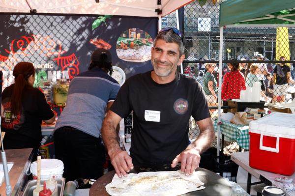 Rashad opened his Grand Bazaar in Manhattan on Sunday in memory of the loved o<em></em>nes he lost in the attacks.